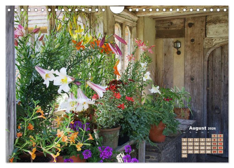 Produktbild: Urlaub im Garten (Wandkalender 2026 DIN A4 quer), CALVENDO Monatskalender