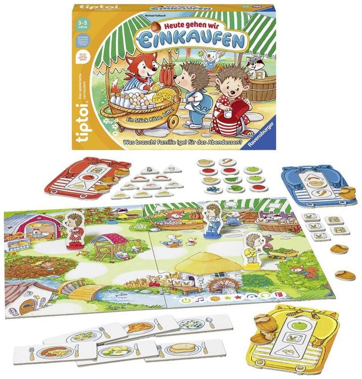 Ravensburger 00119 - tiptoi® Heute gehen wir Einkaufen, Lernspiel