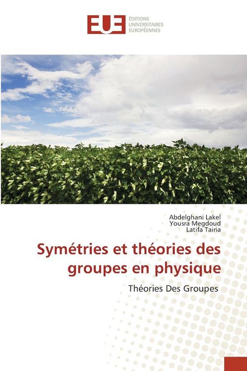 Produktbild: Sym&eacute;tries et th&eacute;ories des groupes en physique