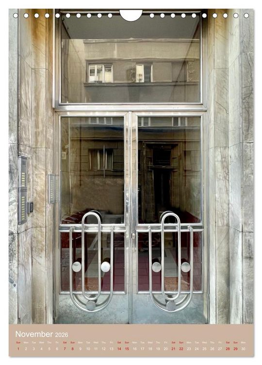 Produktbild: Doors of Belgrade (Wall Calendar 2026 DIN A4 portrait), CALVENDO 12 Month Wall Calendar