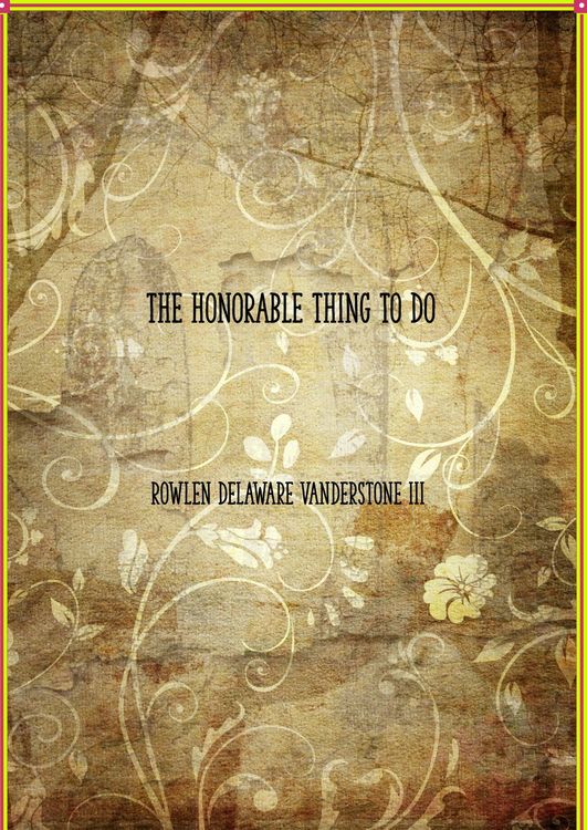 Produktbild: The Honorable Thing to Do