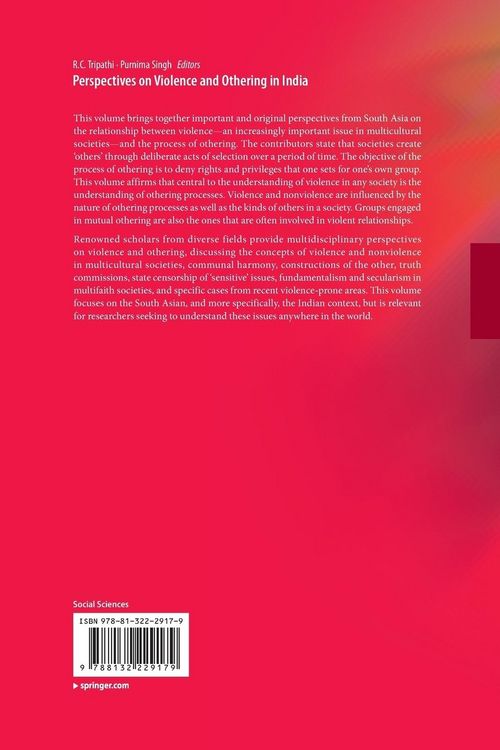Produktbild: Perspectives on Violence and Othering in India