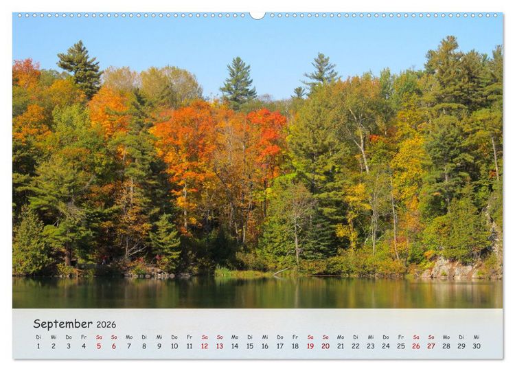 Produktbild: Vier Jahreszeiten - Eine Welt (Wandkalender 2026 DIN A2 quer), CALVENDO Monatskalender