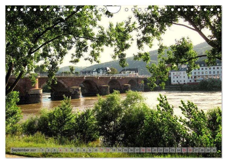 Produktbild: Fl&uuml;sse in Deutschland (Wandkalender 2027 DIN A4 quer), CALVENDO Monatskalender