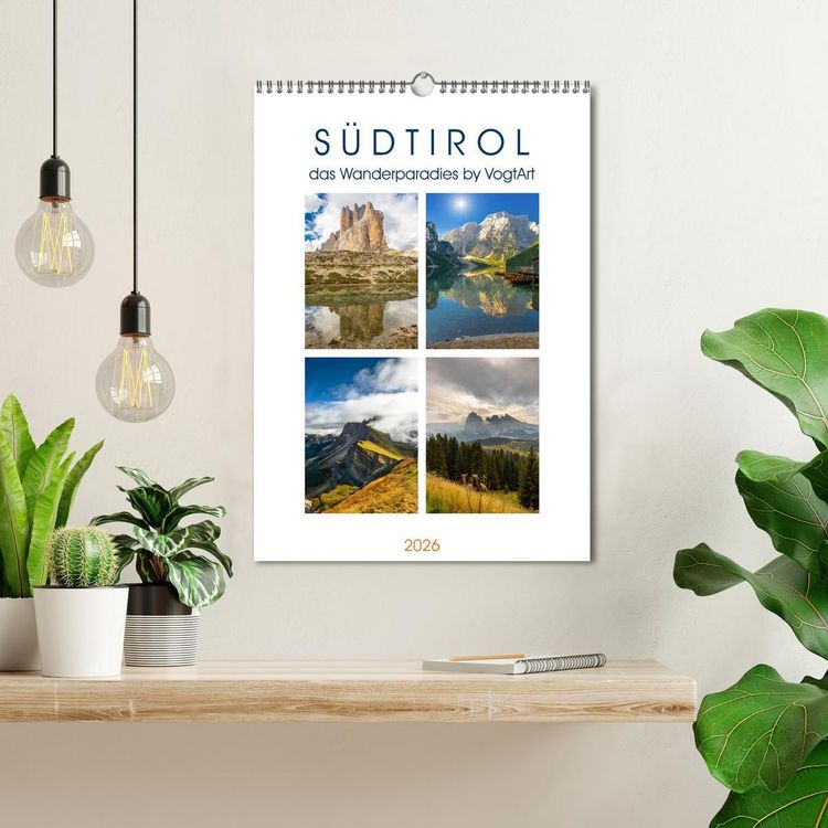 Produktbild: S&uuml;dtirol, das Wanderparadies (Wandkalender 2026 DIN A3 hoch), CALVENDO Monatskalender