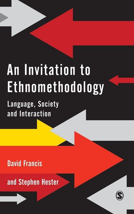 Produktbild: An Invitation to Ethnomethodology