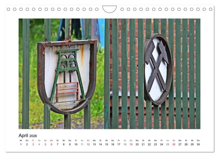 Produktbild: Zeche Prosper-Haniel Bottrop (Wandkalender 2026 DIN A4 quer), CALVENDO Monatskalender