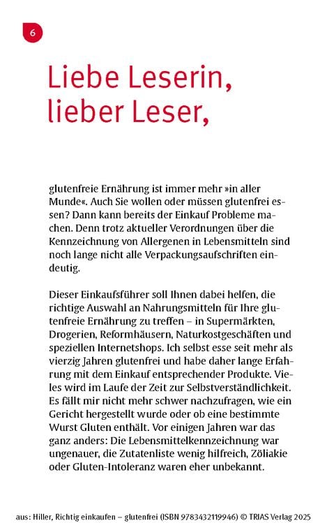 Produktbild: Richtig einkaufen glutenfrei