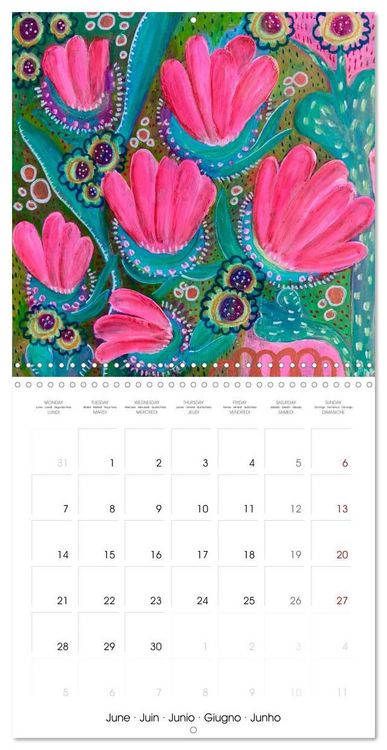 Produktbild: Garden Of Joy 2027 (Wall Calendar 2027 12 &times; 12 Inch) CALVENDO 12 Month Wall Calendar