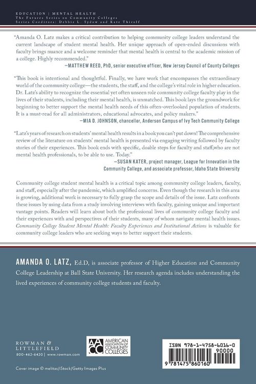Produktbild: Community College Student Mental Health