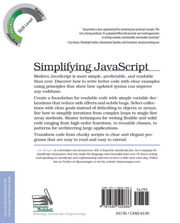 Produktbild: Simplifying JavaScript