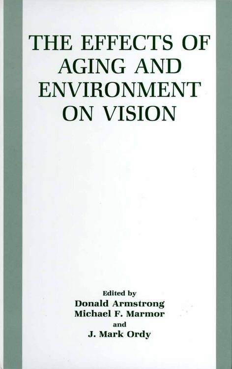 Produktbild: The Effects of Aging and Environment on Vision