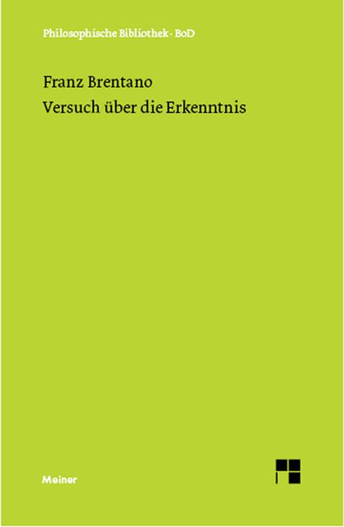 Produktbild: Versuch &uuml;ber die Erkenntnis
