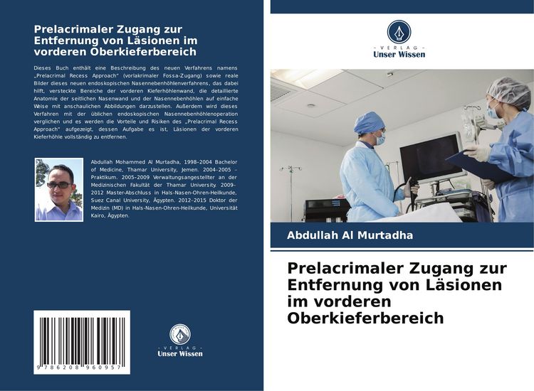 Produktbild: Prelacrimaler Zugang zur Entfernung von L&auml;sionen im vorderen Oberkieferbereich