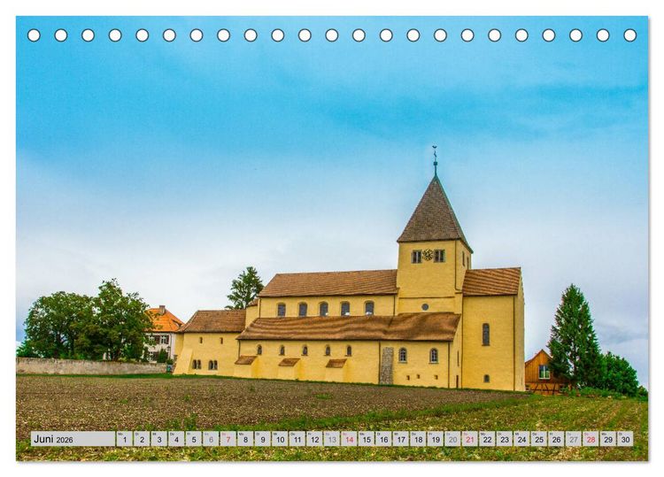 Produktbild: Kirchen und Kapellen (Tischkalender 2026 DIN A5 quer), CALVENDO Monatskalender