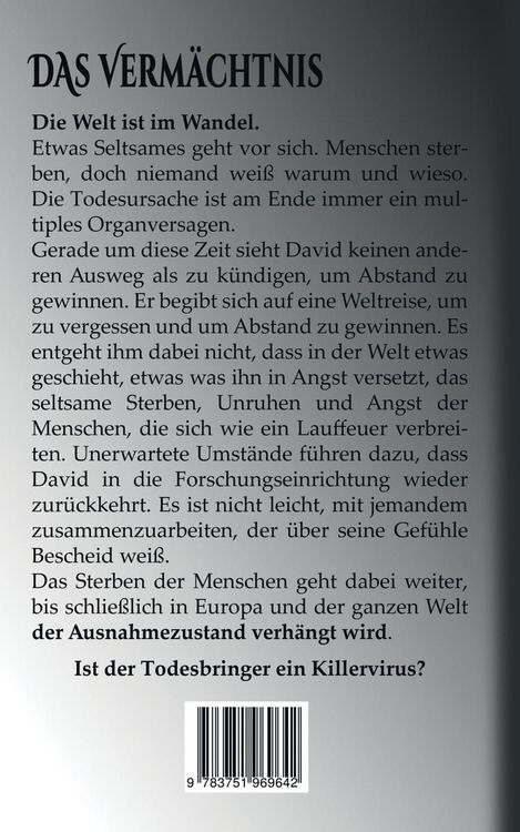 Produktbild: Das Verm&auml;chtnis