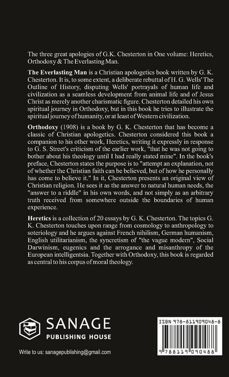 Produktbild: The Three Apologies of G.K. Chesterton