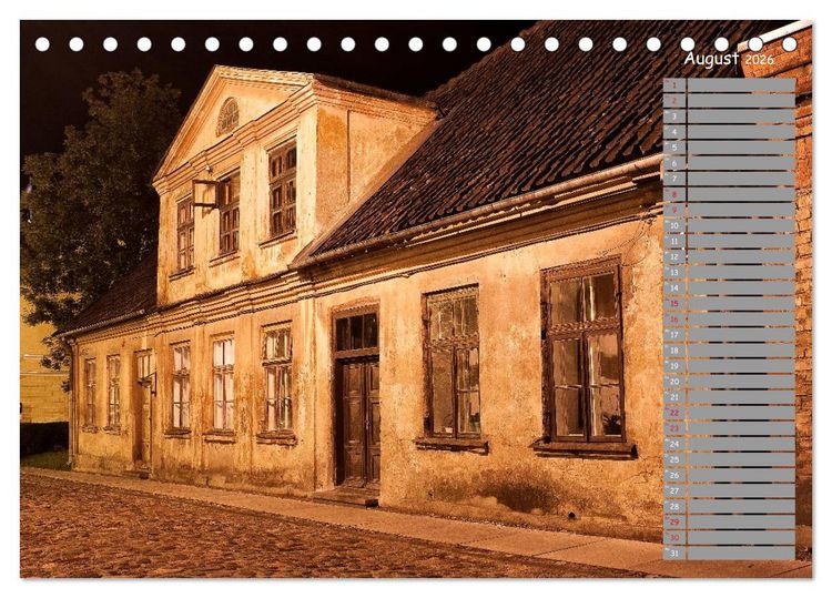 Produktbild: Lettland - Streifz&uuml;ge durch das mittlere Baltikum (Tischkalender 2026 DIN A5 quer), CALVENDO Monatskalender