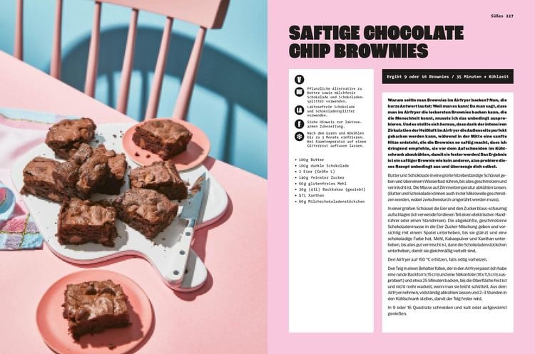 Glutenfrei kochen und backen mit dem Airfryer