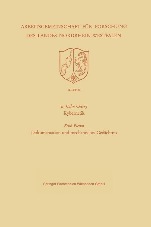 Produktbild: Kybernetik. Dokumentation und mechanisches Ged&auml;chtnis