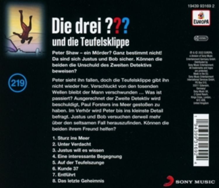Die drei ??? 219: und die Teufelsklippe