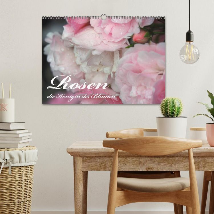 Produktbild: Rosen, die K&ouml;nigin der Blumen (Wandkalender 2026 DIN A3 quer), CALVENDO Monatskalender