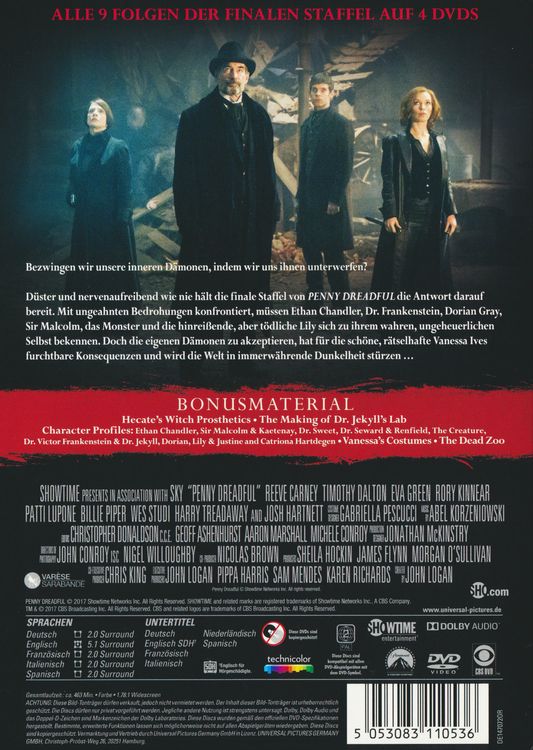 Produktbild: Penny Dreadful - Staffel 3