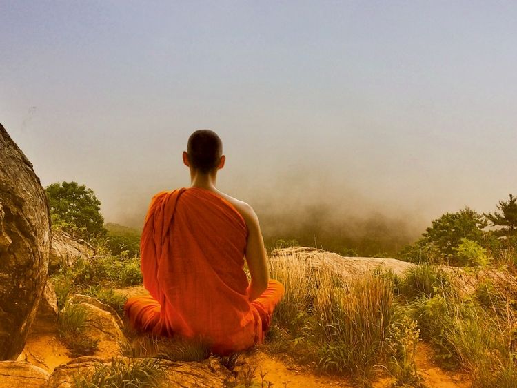 Produktbild: CALVENDO Puzzle Meditation in Thailand | 1000 Teile Lege-Gr&ouml;&szlig;e 64x48cm Foto-Puzzle f&uuml;r gl&uuml;ckliche Stunden