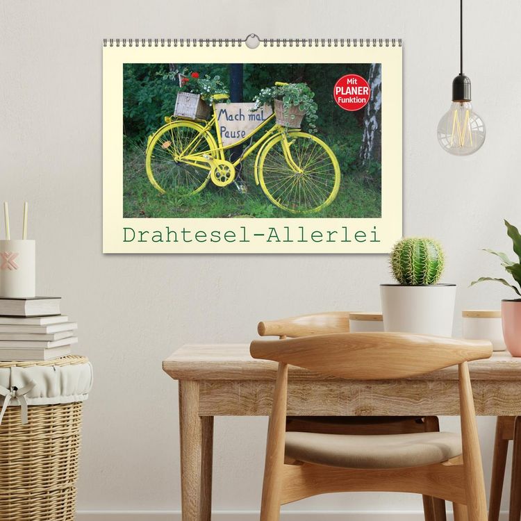 Produktbild: Drahtesel-Allerlei (Wandkalender 2026 DIN A3 quer), CALVENDO Monatskalender