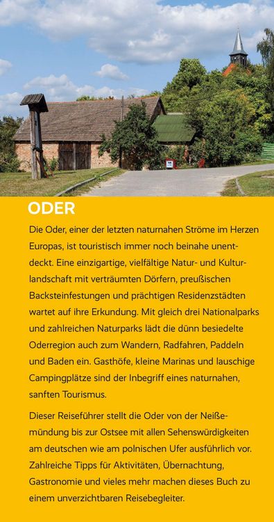 Produktbild: TRESCHER Reisef&uuml;hrer Oder