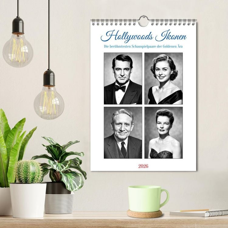 Produktbild: Hollywoods Ikonen (Wandkalender 2026 DIN A4 hoch), CALVENDO Monatskalender