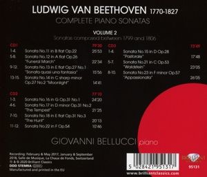 Produktbild: Beethoven:Complete Piano Sonatas Vol.2