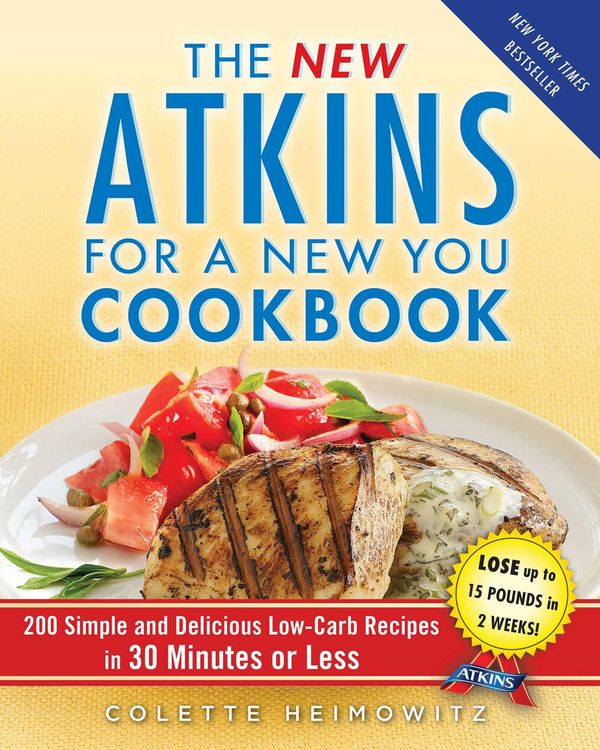Produktbild: The New Atkins for a New You Cookbook