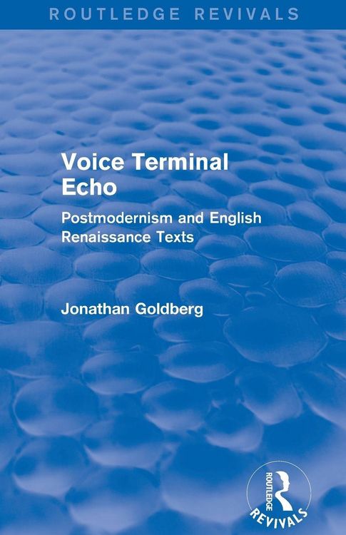 Produktbild: Voice Terminal Echo (Routledge Revivals)