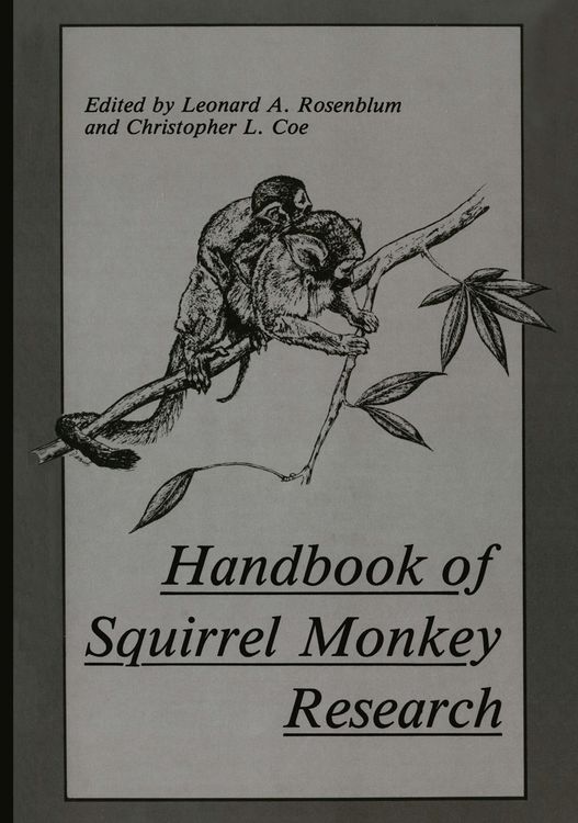 Produktbild: Handbook of Squirrel Monkey Research