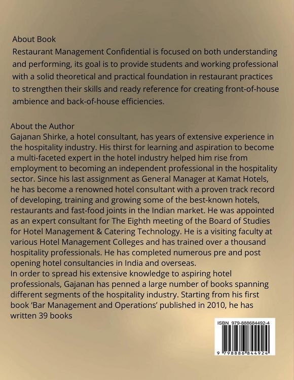 Produktbild: Restaurant Management Confidential