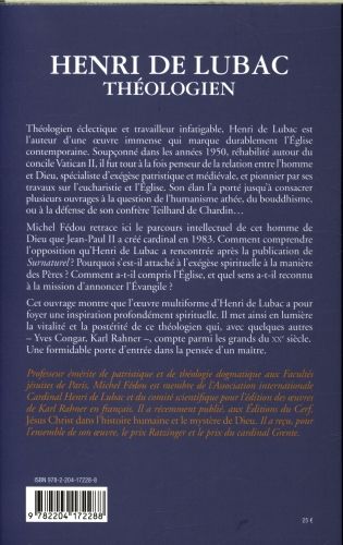Produktbild: Henri de Lubac, th&eacute;ologien