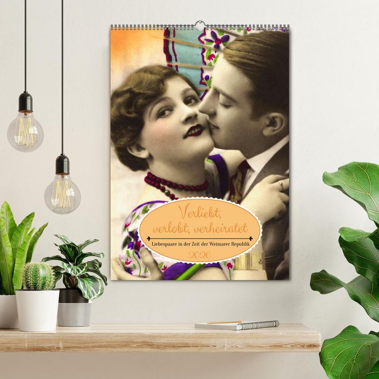 Produktbild: Verliebt, verlobt, verheiratet: Liebespaare (Wandkalender 2026 DIN A2 hoch), CALVENDO Monatskalender