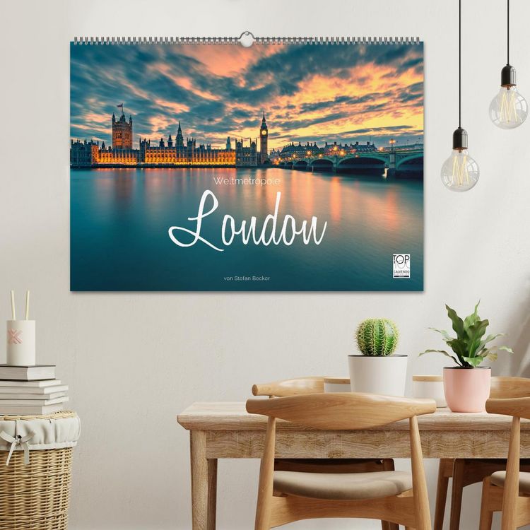 Produktbild: Weltmetropole London (Wandkalender 2026 DIN A2 quer), CALVENDO Monatskalender