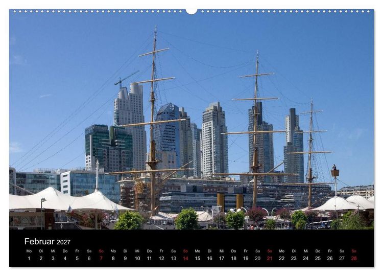Produktbild: Buenos Aires (Wandkalender 2027 DIN A2 quer), CALVENDO Monatskalender