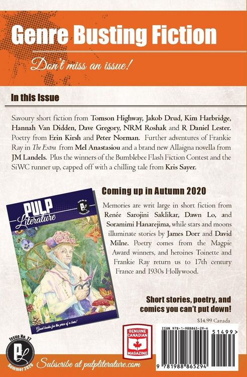 Produktbild: Pulp Literature Summer 2020