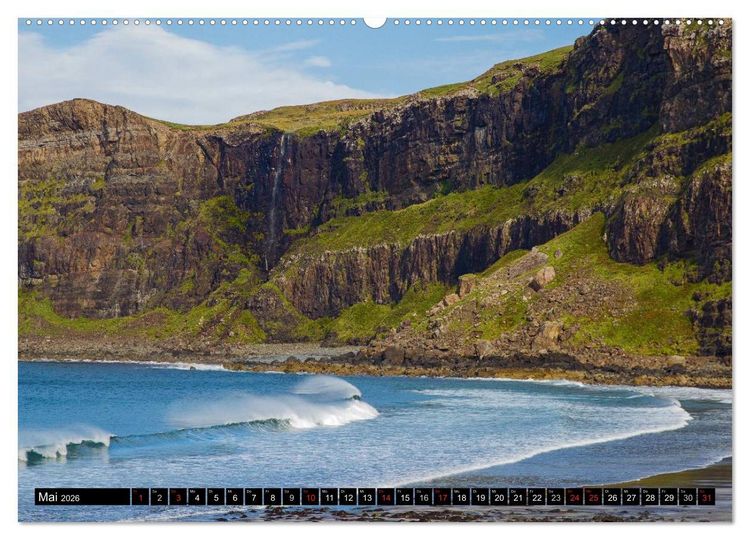 Produktbild: Mull, Skye, Staffa, Iona. Die Inseln der Inneren Hebriden (hochwertiger Premium Wandkalender 2026 DIN A2 quer), Kunstdruck in Hochglanz