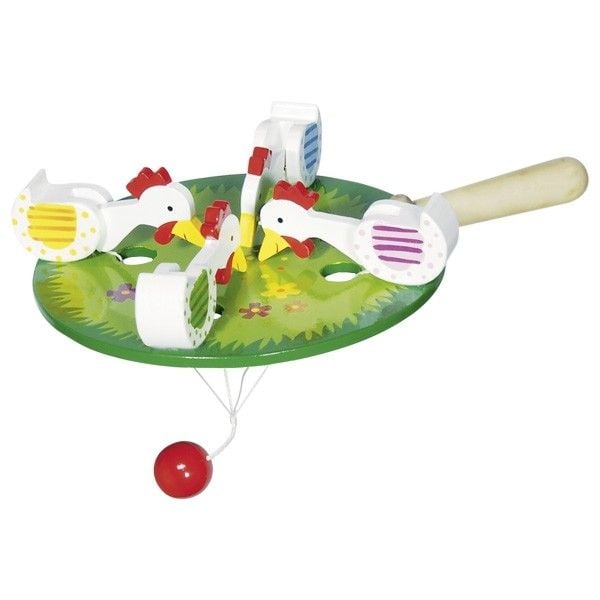 Produktbild: 4 pickende H&uuml;hner