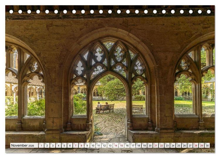 Produktbild: England - Oxford (Tischkalender 2026 DIN A5 quer), CALVENDO Monatskalender