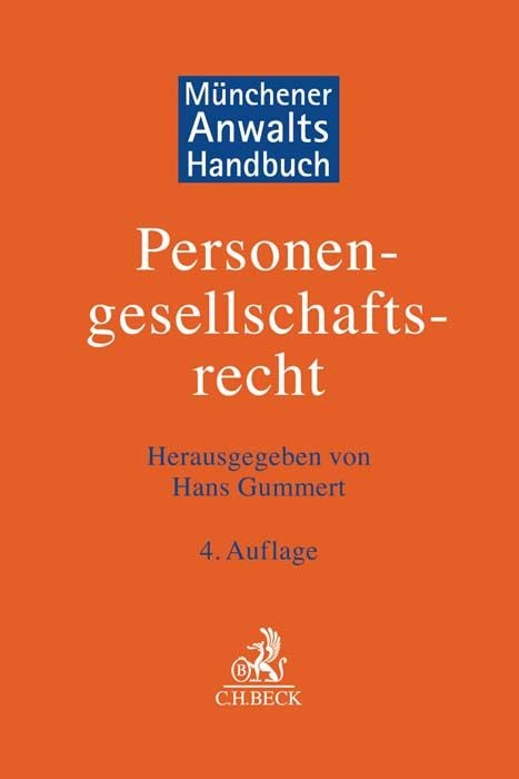 Produktbild: M&uuml;nchener AnwaltsHandbuch Personengesellschaftsrecht