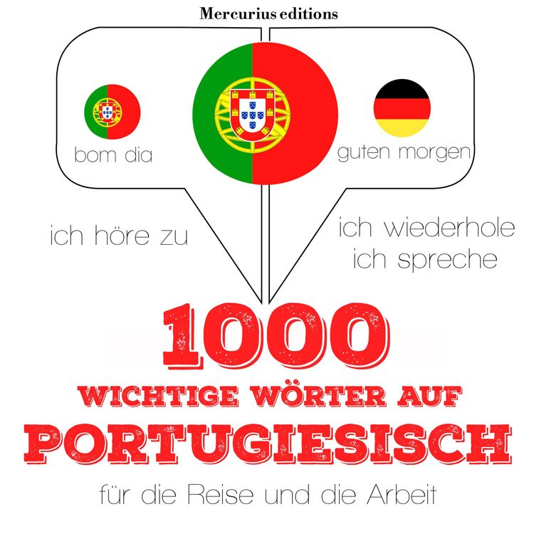 Produktbild: 1000 wichtige W&ouml;rter auf Portugiesisch f&uuml;r die Reise und die Arbeit
