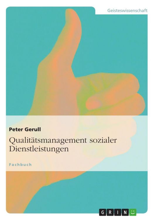 Produktbild: Qualit&auml;tsmanagement sozialer Dienstleistungen