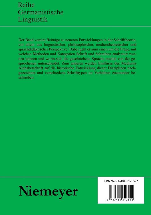 Produktbild: Philosophie der Schrift