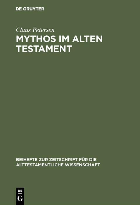 Produktbild: Mythos im Alten Testament