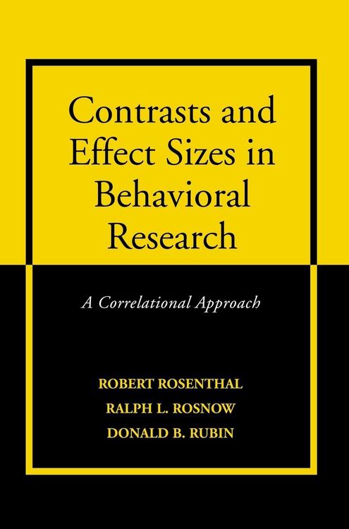 Produktbild: Contrast Effect Size Behavior Resch